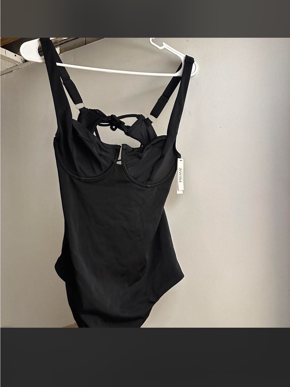 Black swimsuit